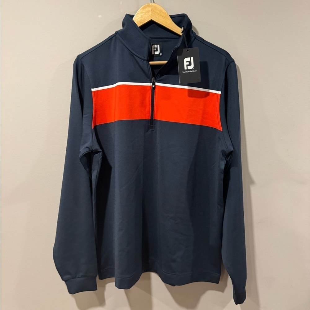 FootJoy Chest Stripe Chill-Out Pullover -